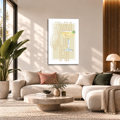 Acrylglas Wandbild - Daiquiri