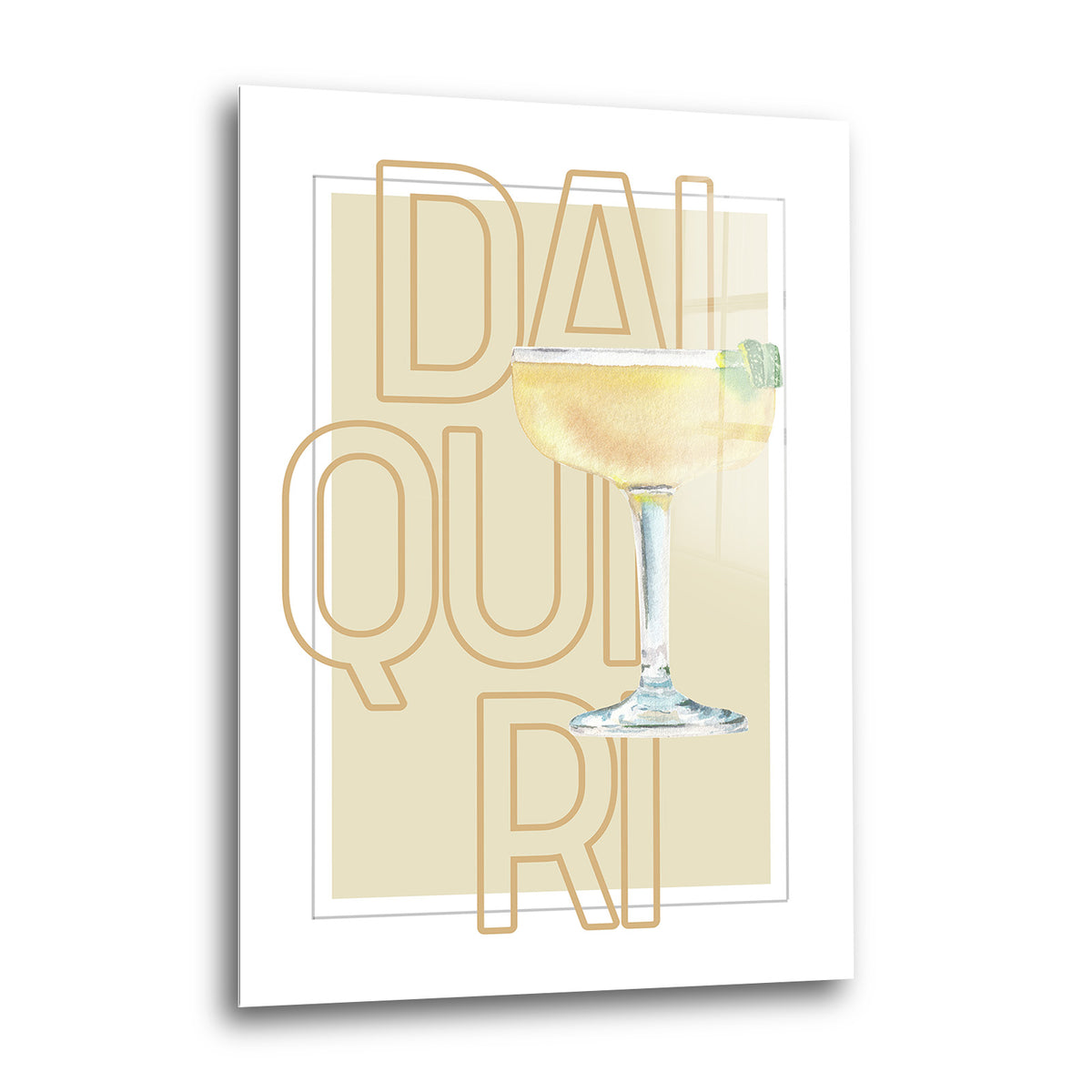 Acrylglas Wandbild - Daiquiri