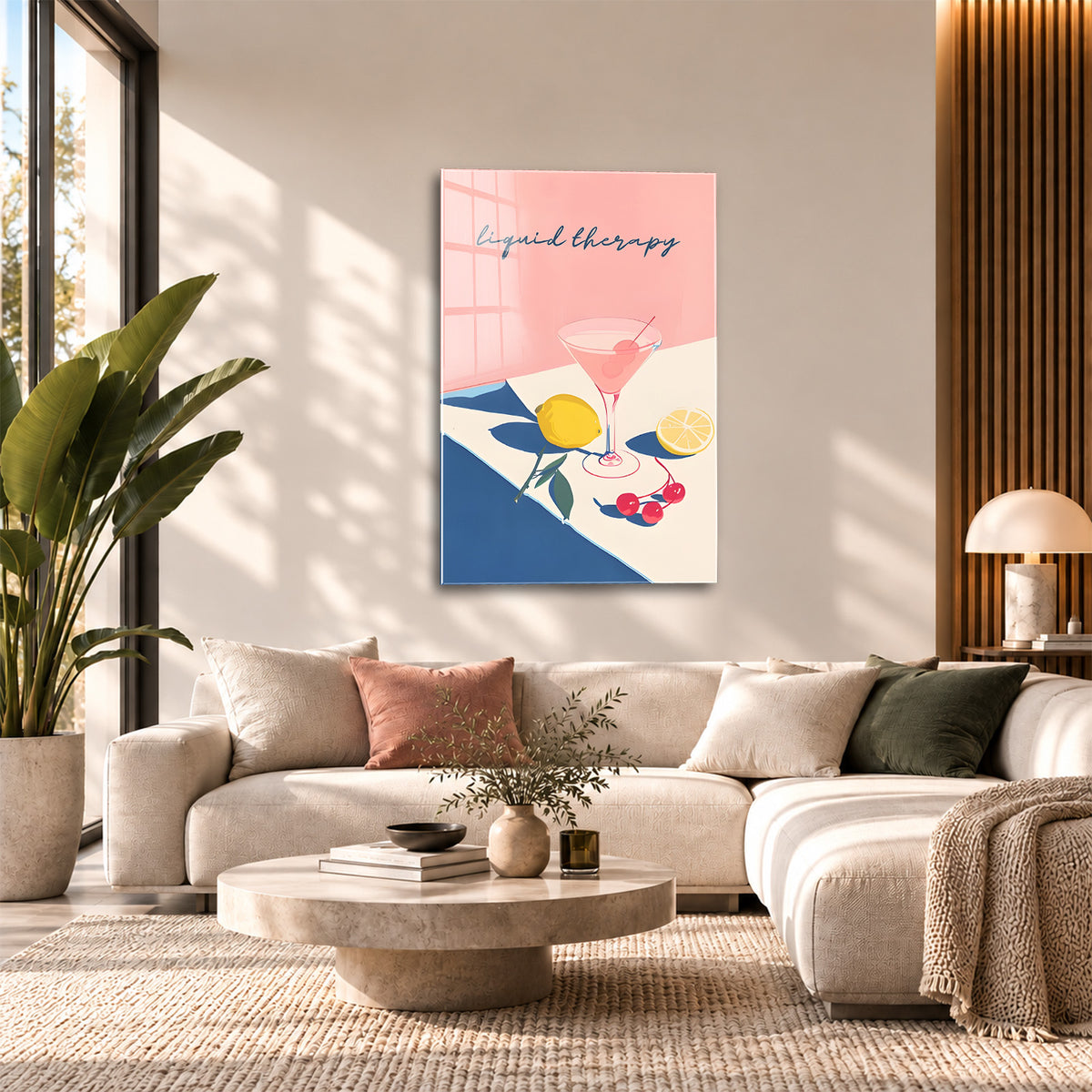 Acrylglas Wandbild - Liquid Therapy