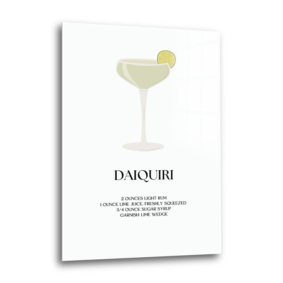 Acrylglas Wandbild - Daiquiri