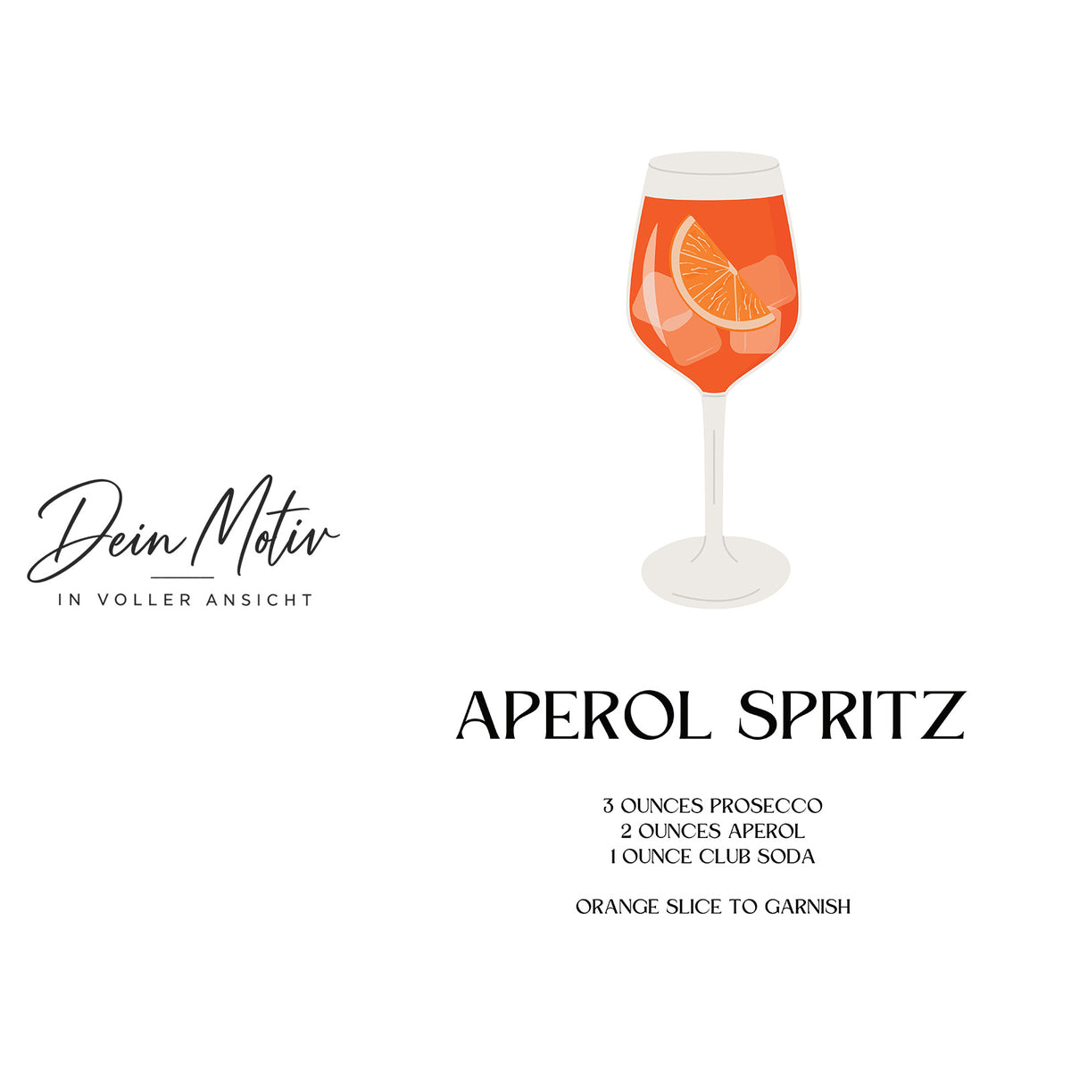 Acrylglas Wandbild - Spritz O´Clock