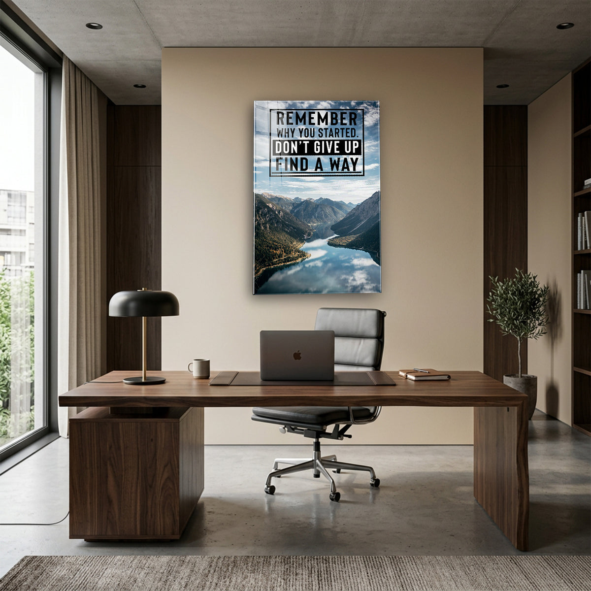 Acrylglas Wandbild - Find a Way