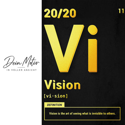 Acrylglas Wandbild - VI Vision