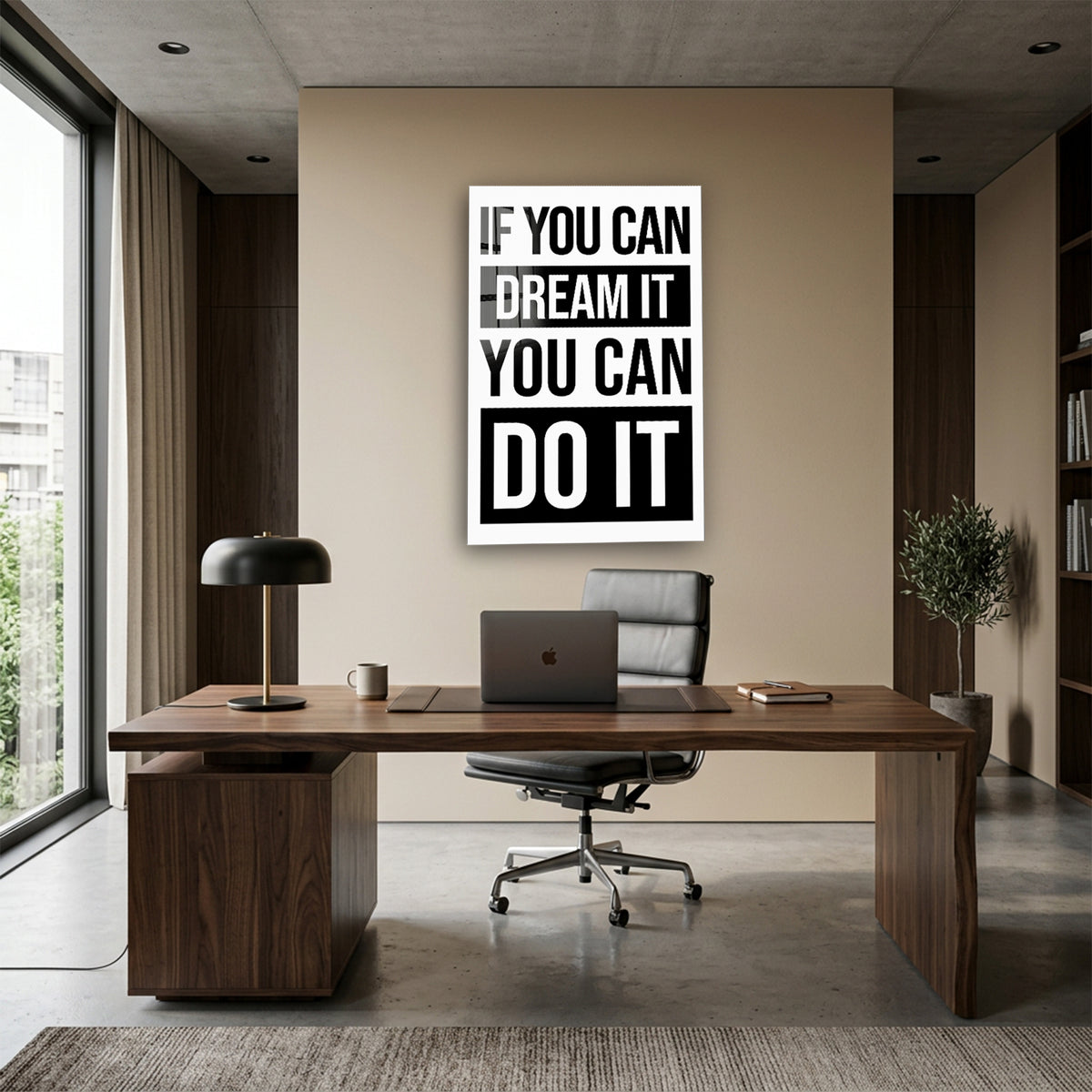 Acrylglas Wandbild - DO IT