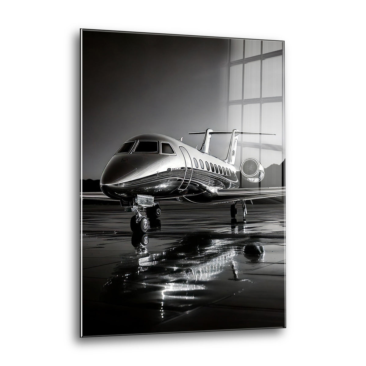 Acrylglas Wandbild - Silver Star
