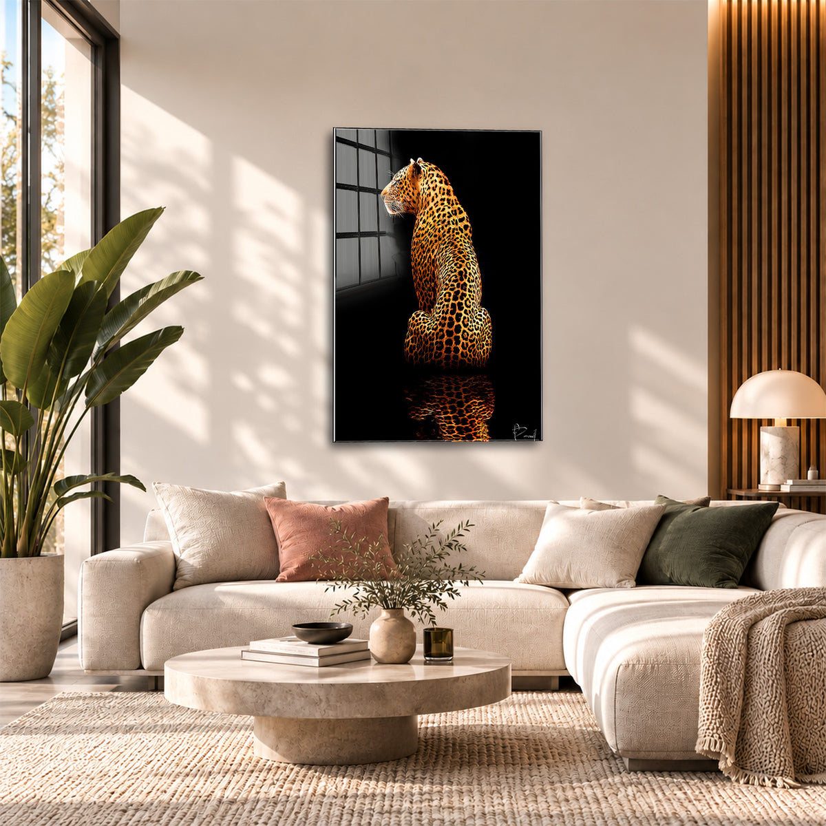 Acrylglas Wandbild - Wild Elegance