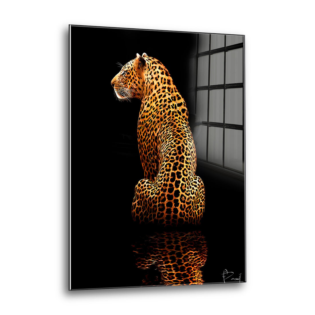 Acrylglas Wandbild - Wild Elegance