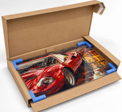 Acrylglas Wandbild - Racing Performance