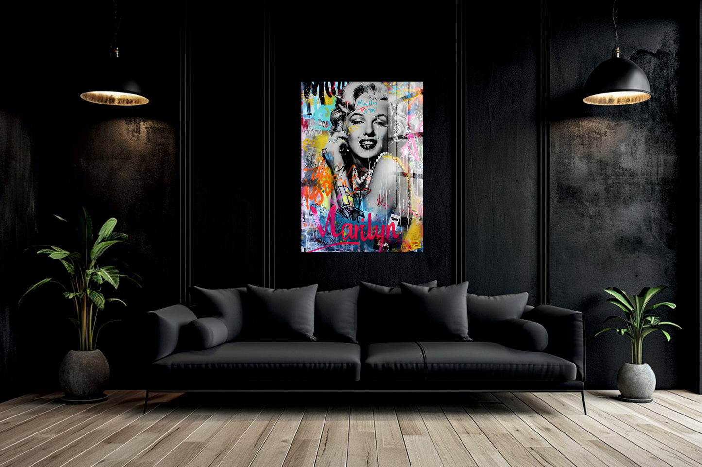 Acrylglas Wandbild - Marilyn