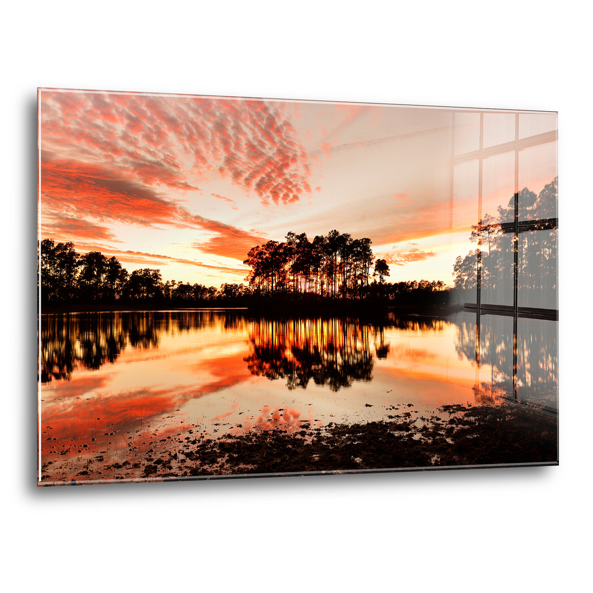 Acrylglas Wandbild - Evening Glow