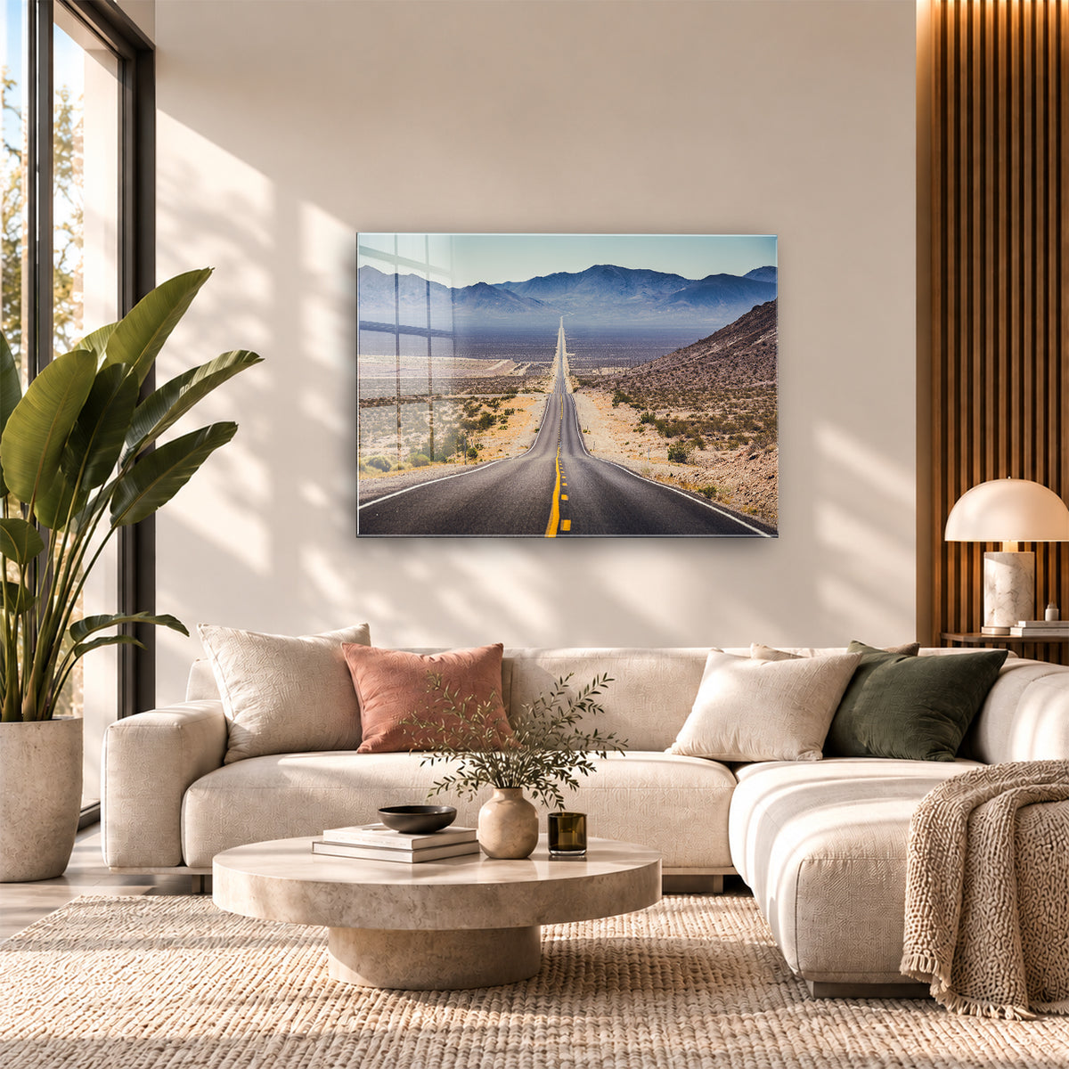 Acrylglas Wandbild - Endless Street