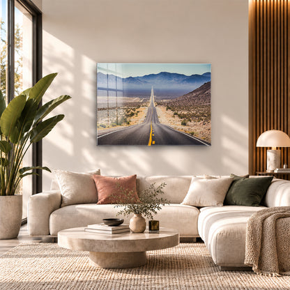Acrylglas Wandbild - Endless Street