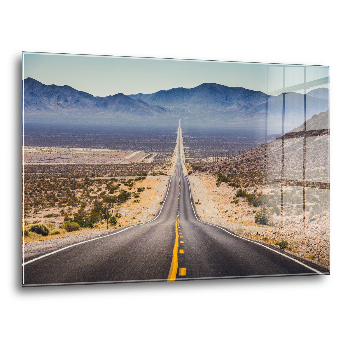 Acrylglas Wandbild - Endless Street