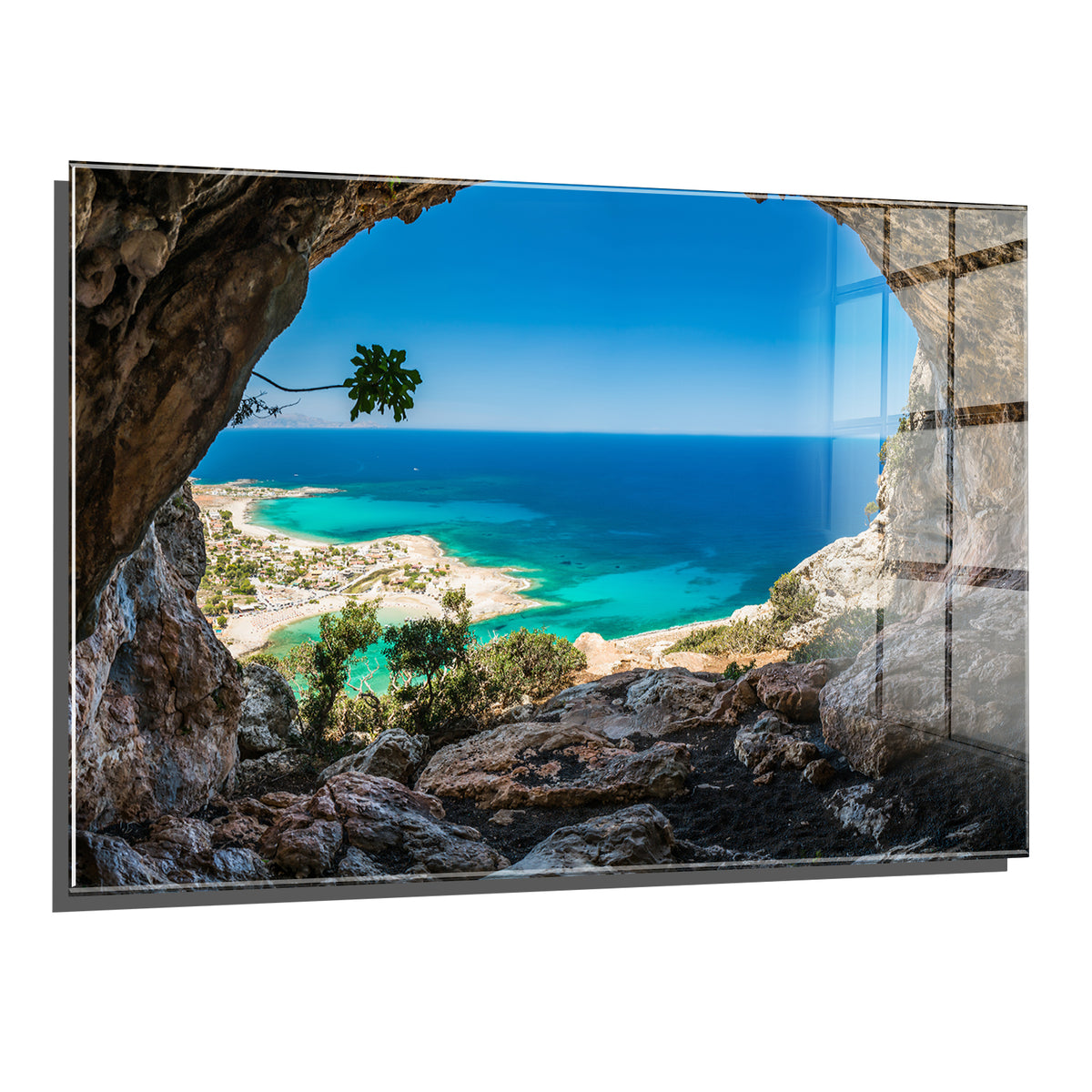 Acrylglas Wandbild - Blue Sea