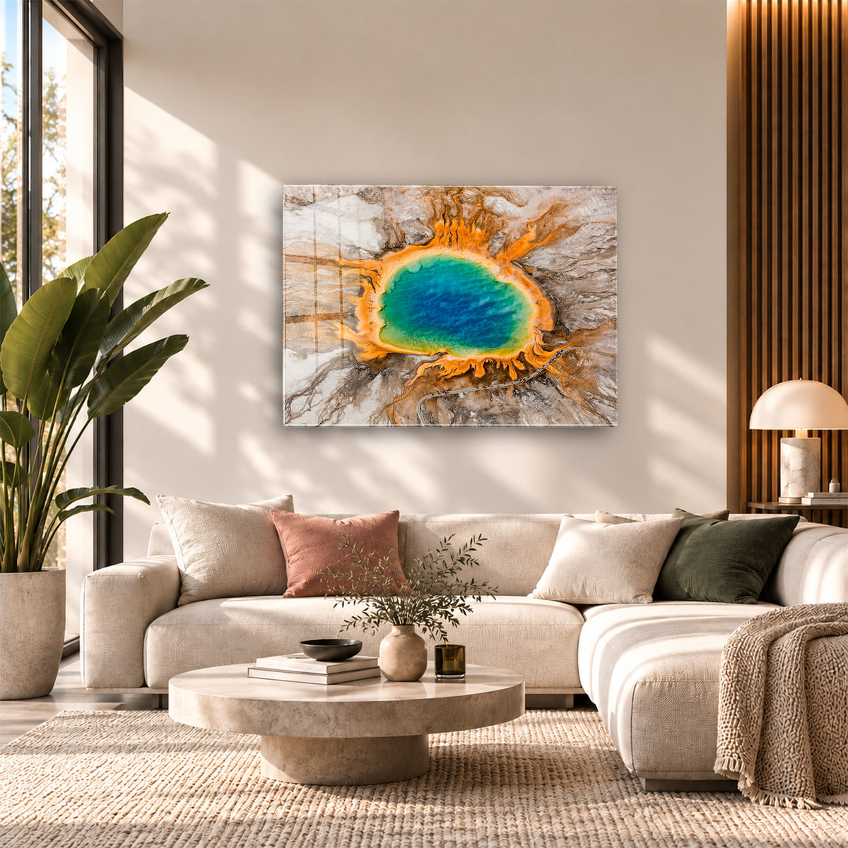 Acrylglas Wandbild - Blue Dream