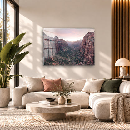 Acrylglas Wandbild - Canyon