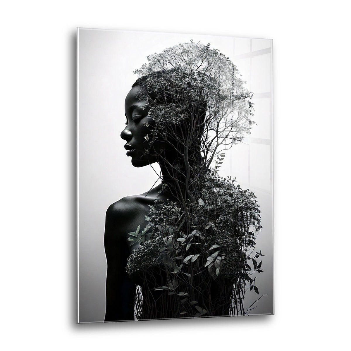 Acrylglas Wandbild - Nature Woman