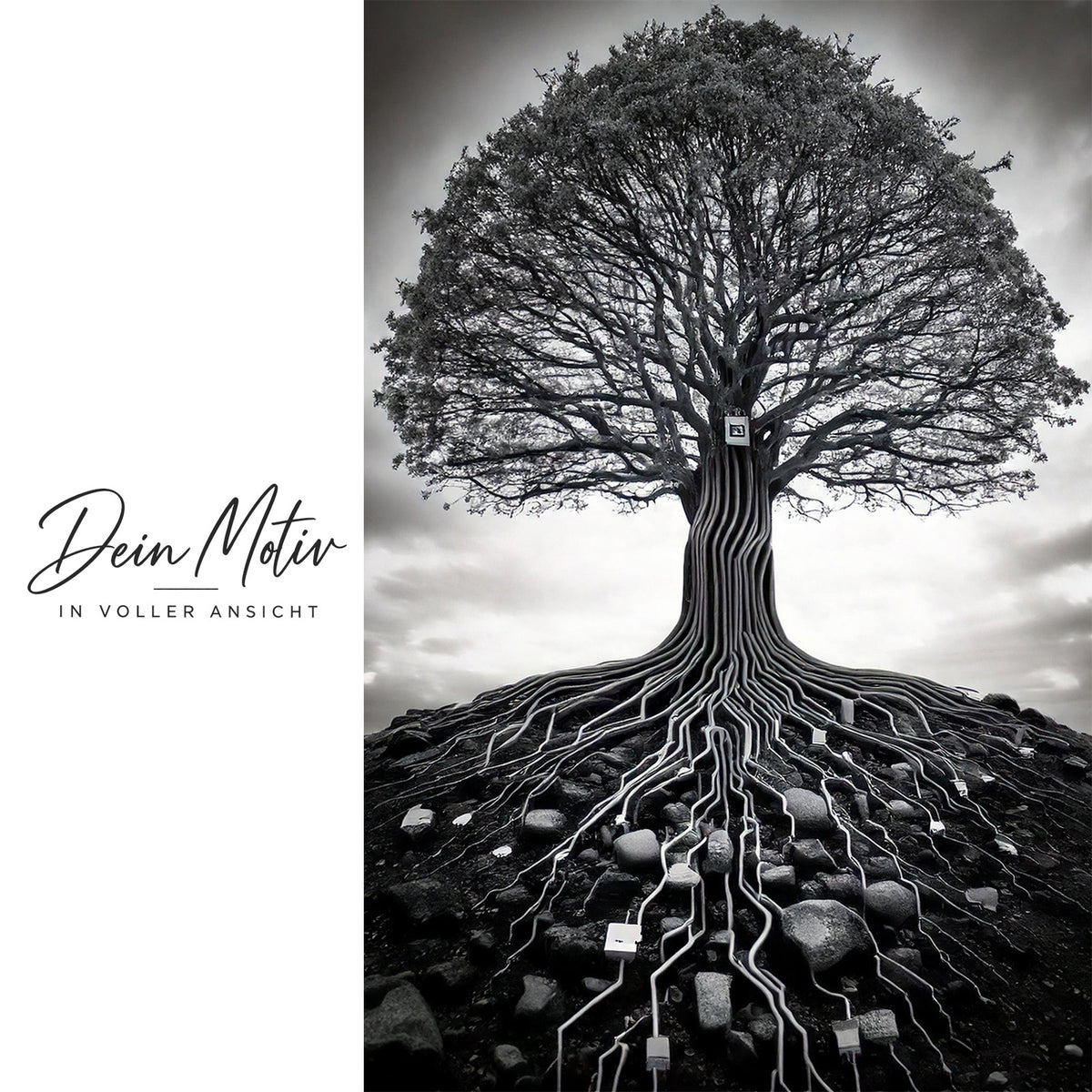 Acrylglas Wandbild - Modern Tree