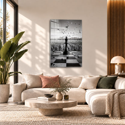 Acrylglas Wandbild - Chess Piece