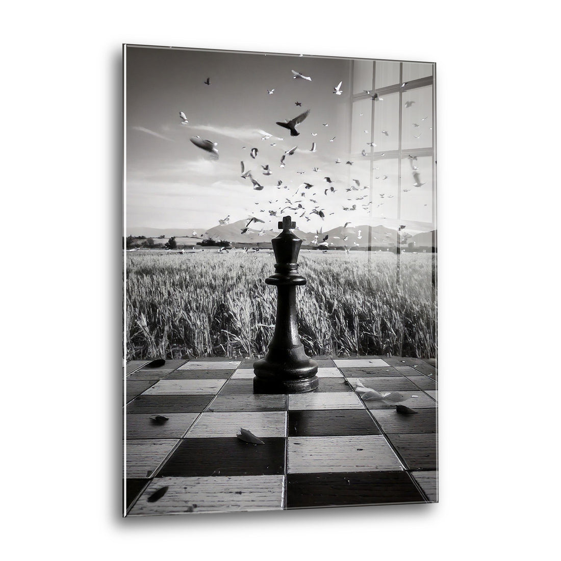 Acrylglas Wandbild - Chess Piece