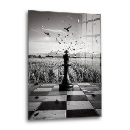 Acrylglas Wandbild - Chess Piece