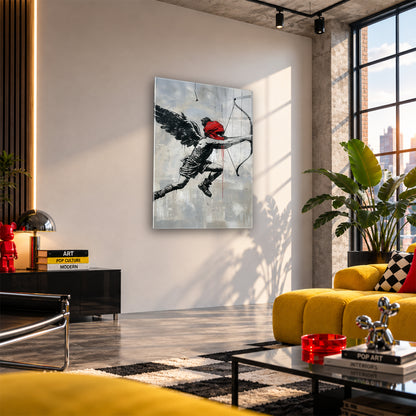Acrylglas Wandbild - Masked Amor