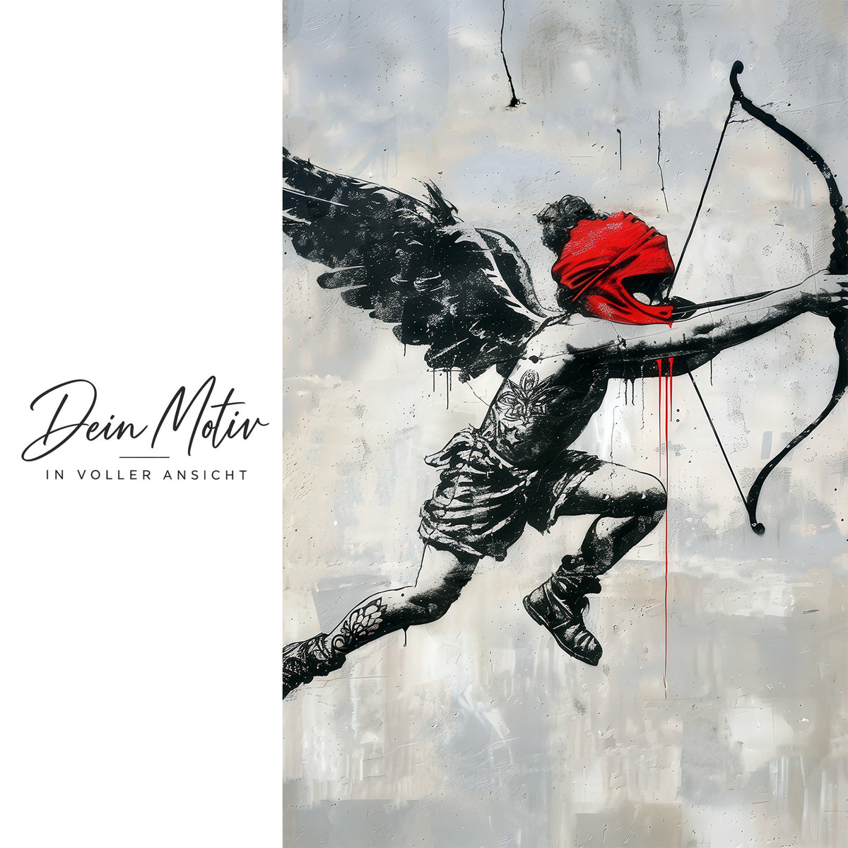 Acrylglas Wandbild - Masked Amor
