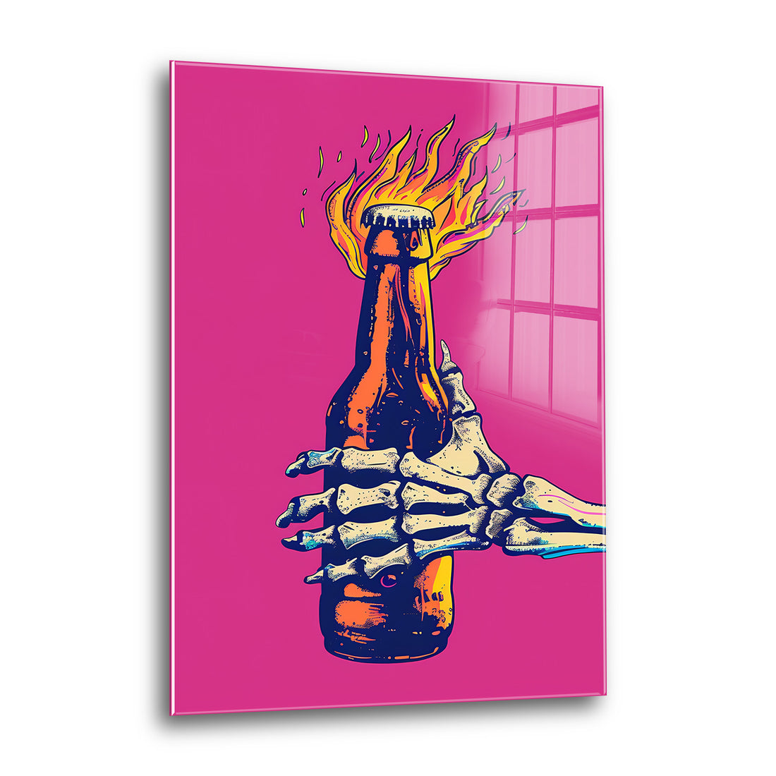 Acrylglas Wandbild - Last Beer