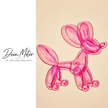 Acrylglas Wandbild - Ballon Dog