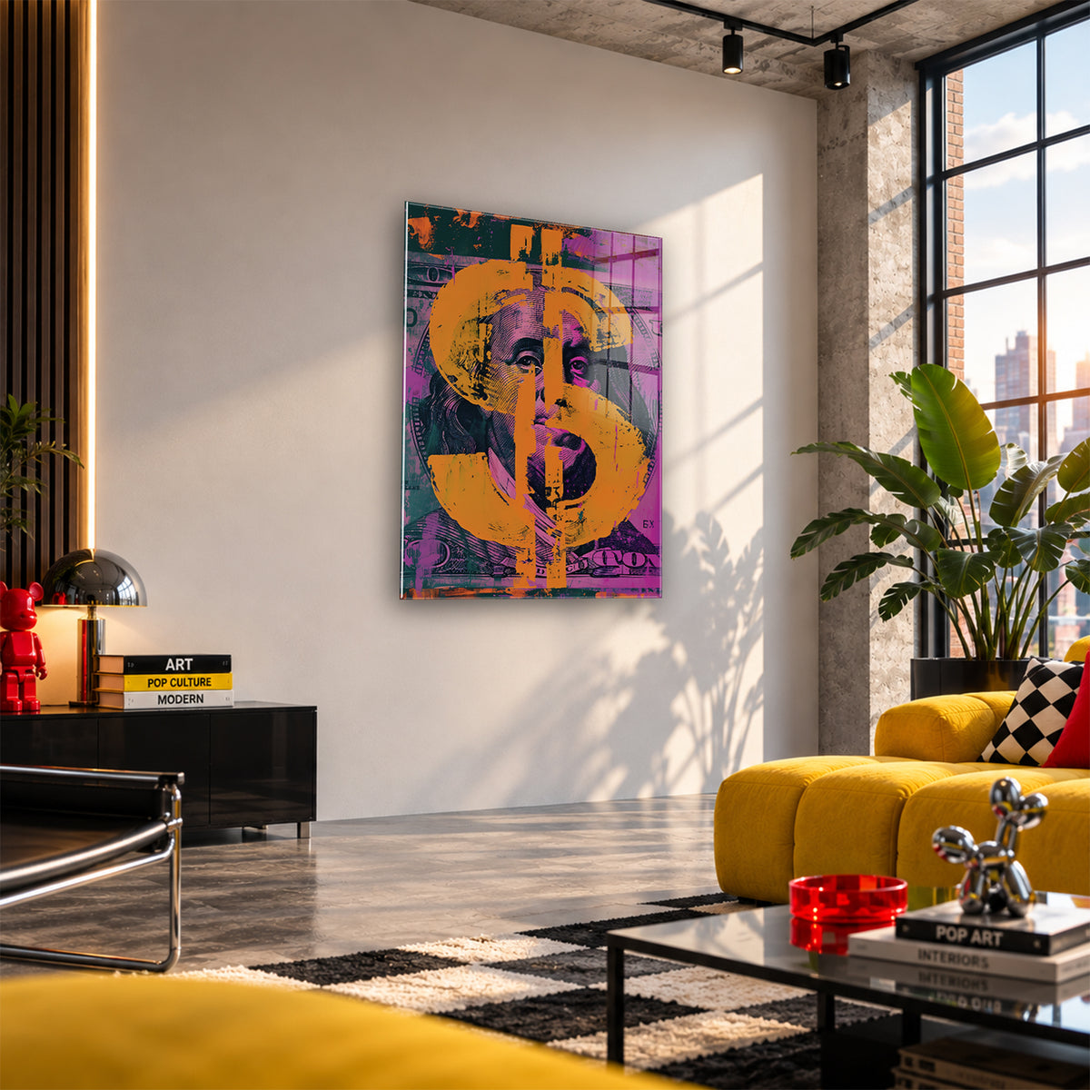 Acrylglas Wandbild - Dollar Sign