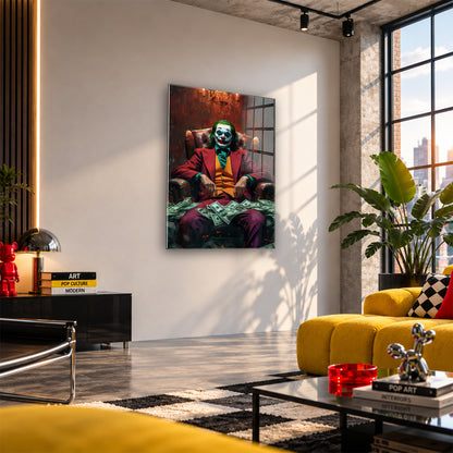 Acrylglas Wandbild - The Bad Clown
