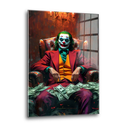 Acrylglas Wandbild - The Bad Clown