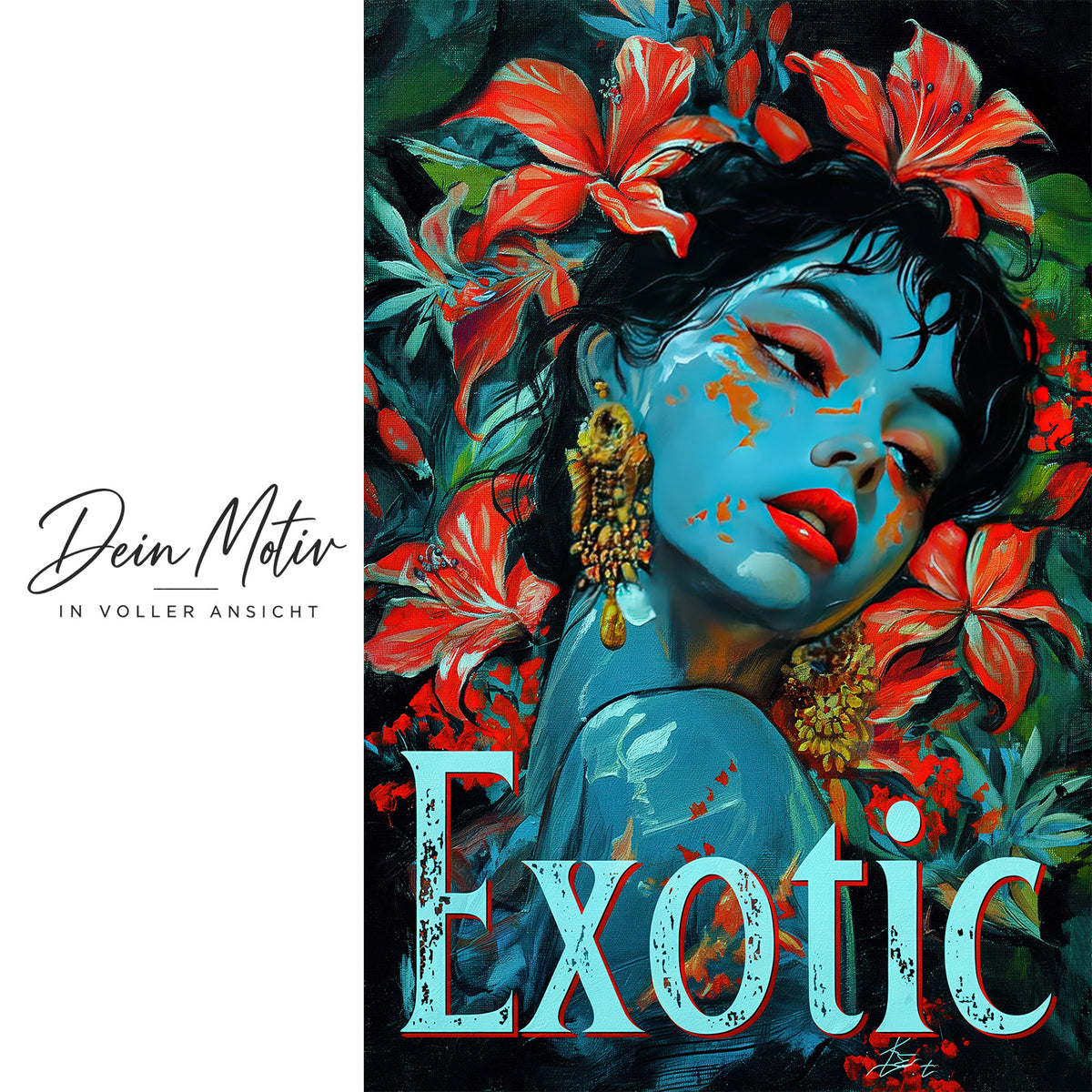 Acrylglas Wandbild - Exotic