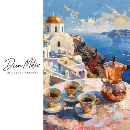Acrylglas Wandbild - Tea with a View
