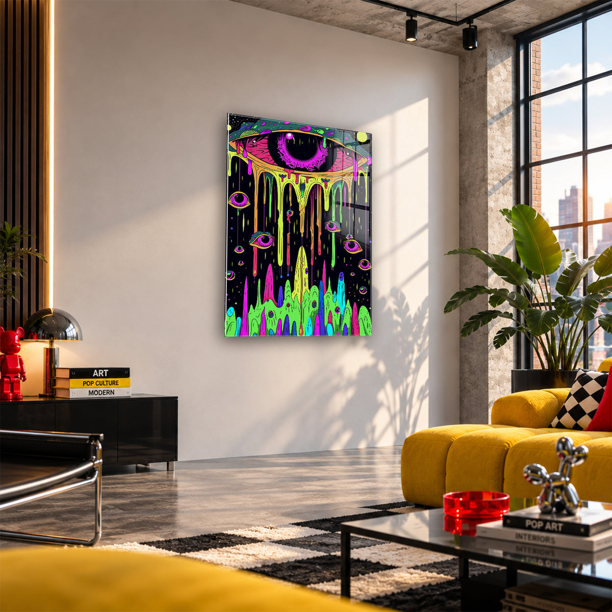 Acrylglas Wandbild - Space Tears