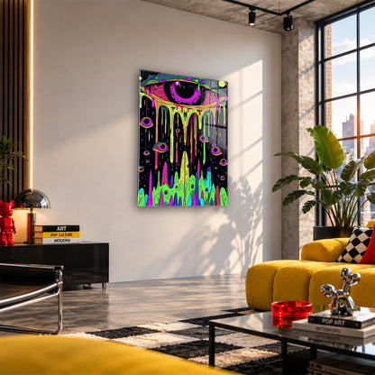 Acrylglas Wandbild - Space Tears