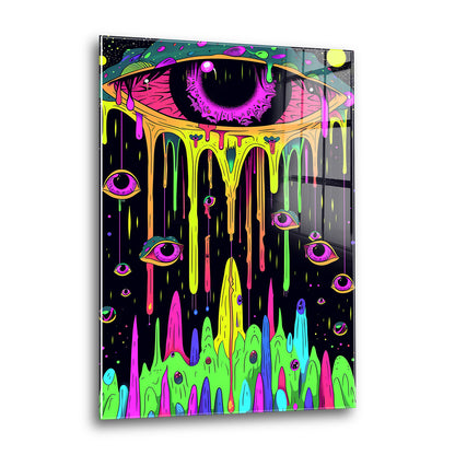 Acrylglas Wandbild - Space Tears