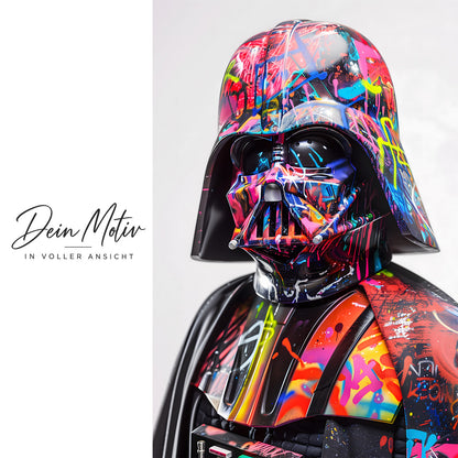 Acrylglas Wandbild - Graffiti Vader