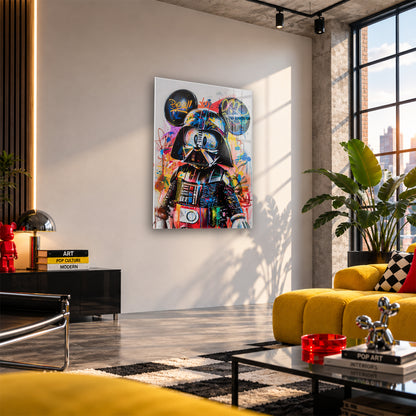 Acrylglas Wandbild - Vader Street Mouse