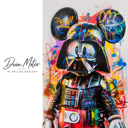 Acrylglas Wandbild - Vader Street Mouse