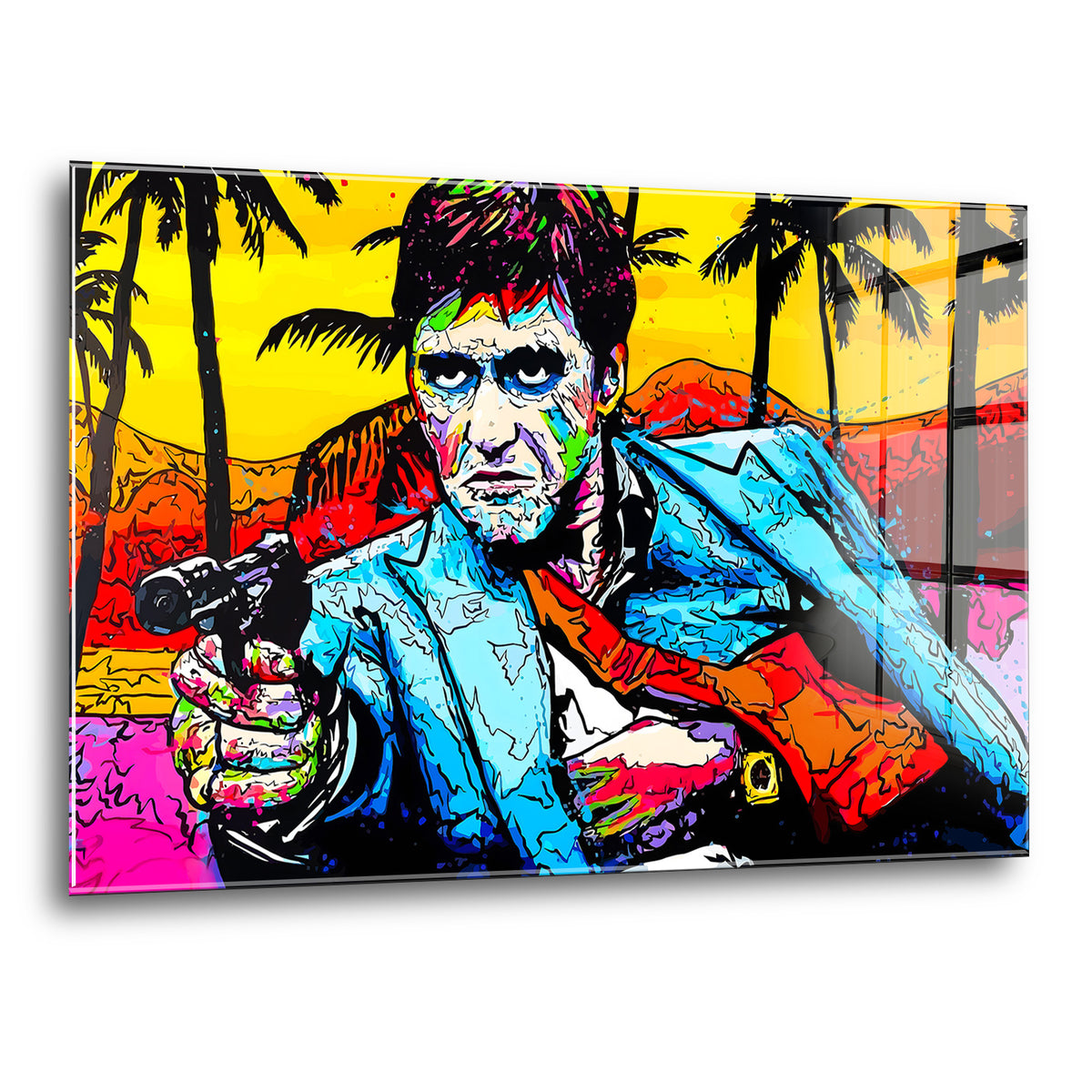Acrylglas Wandbild - Last Gangster