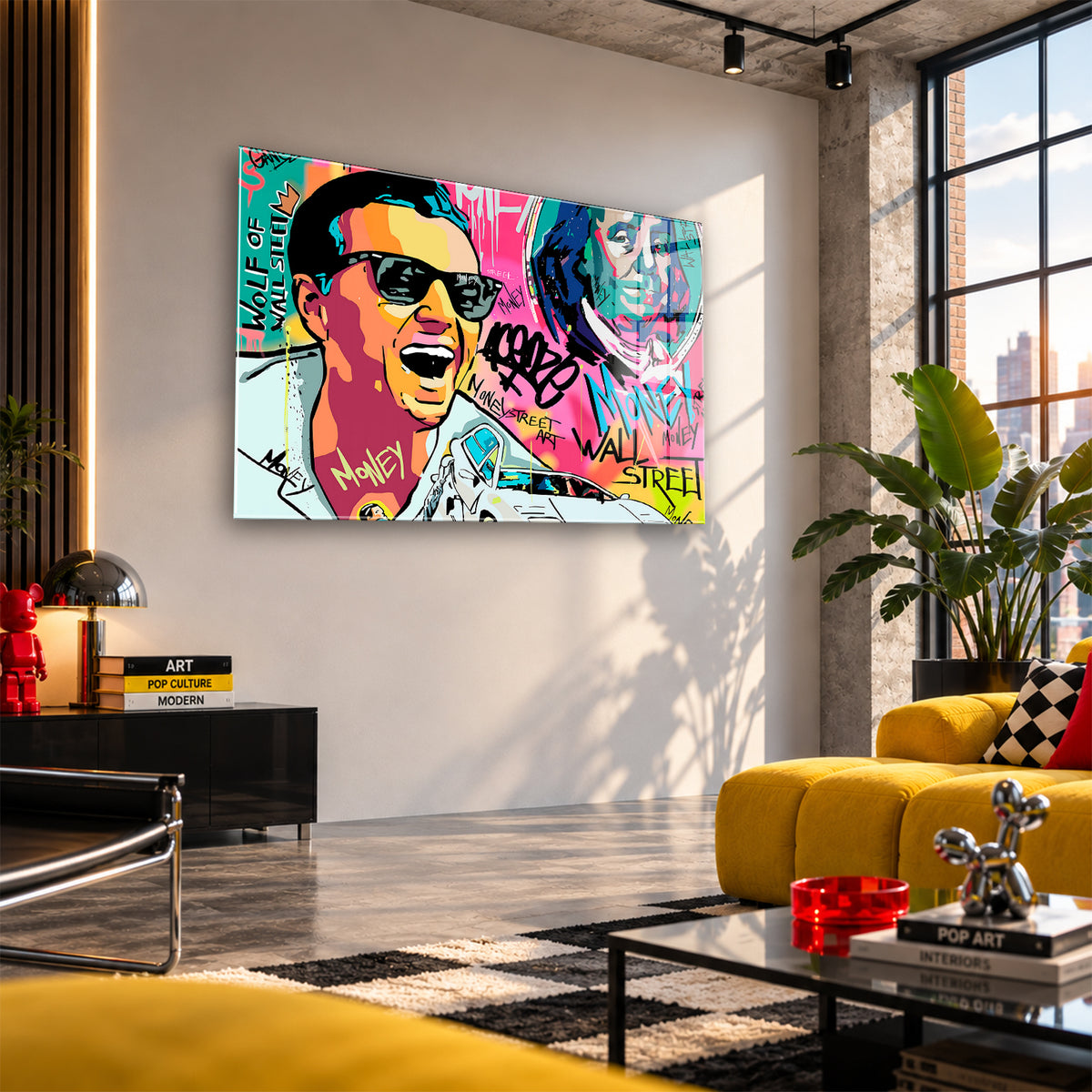 Acrylglas Wandbild - Moneyboy LeoDi