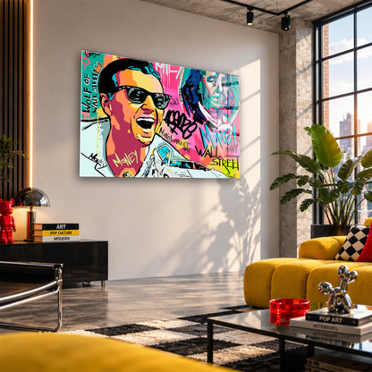 Acrylglas Wandbild - Moneyboy LeoDi