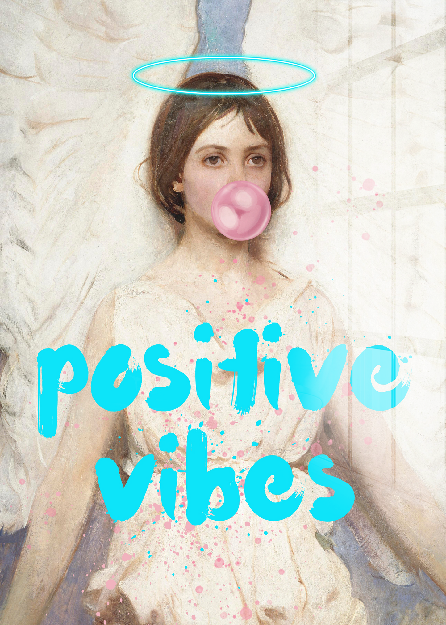 Acrylglas Wandbild - Positive Vibes