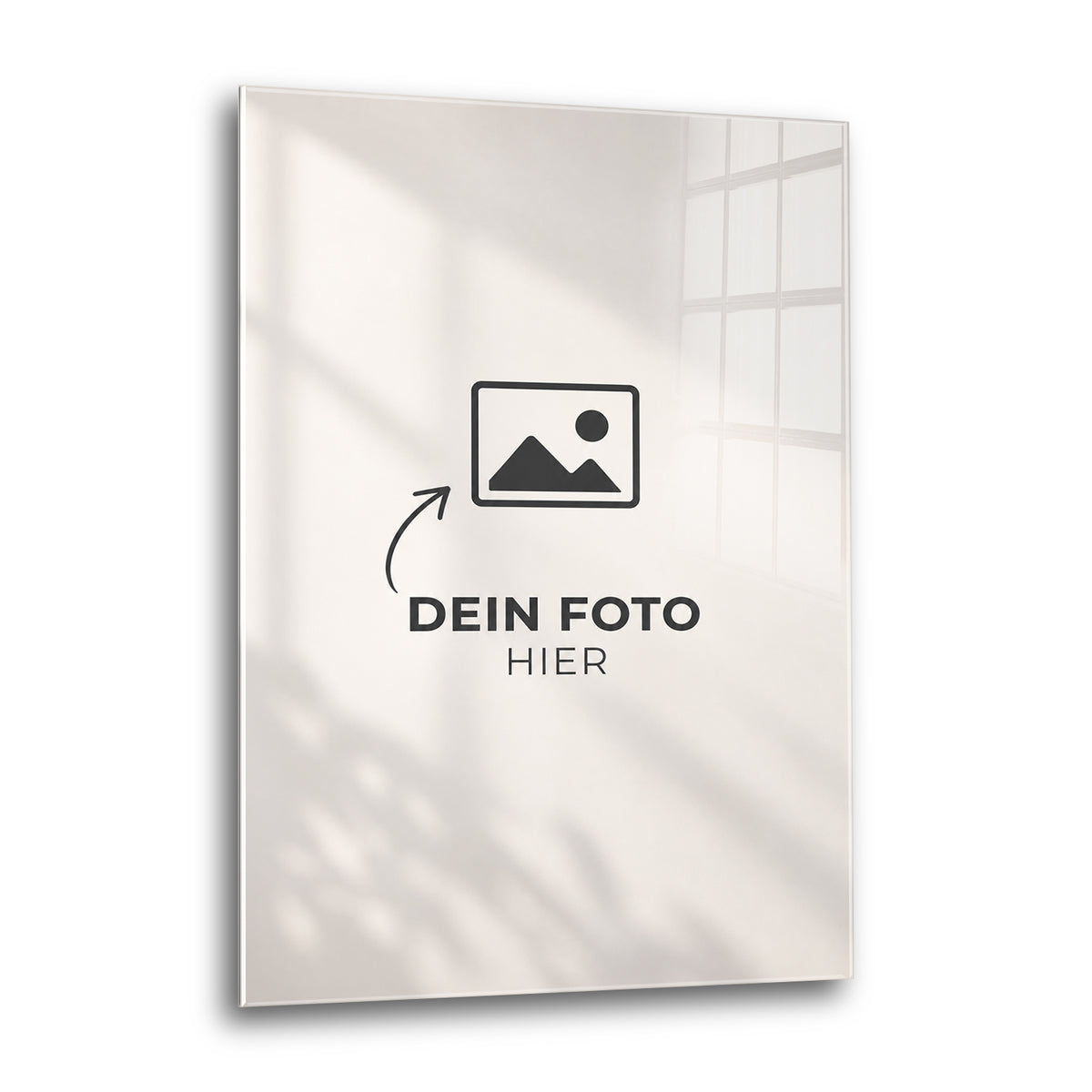 Dein Foto auf Acrylglas - Hochkant