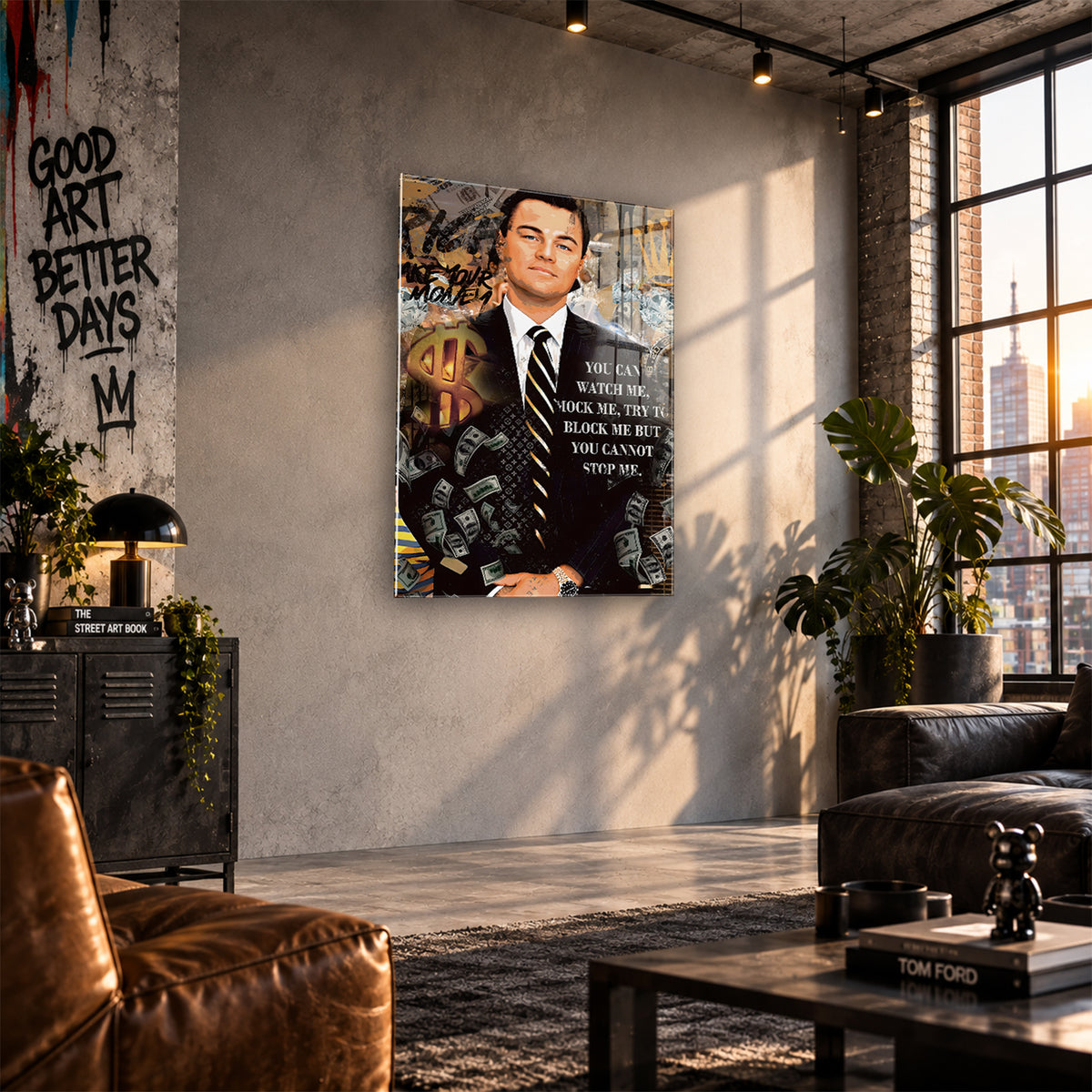 Acrylglas Wandbild - Money Maker
