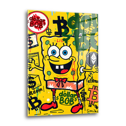 Acrylglas Wandbild - Dollar Bob