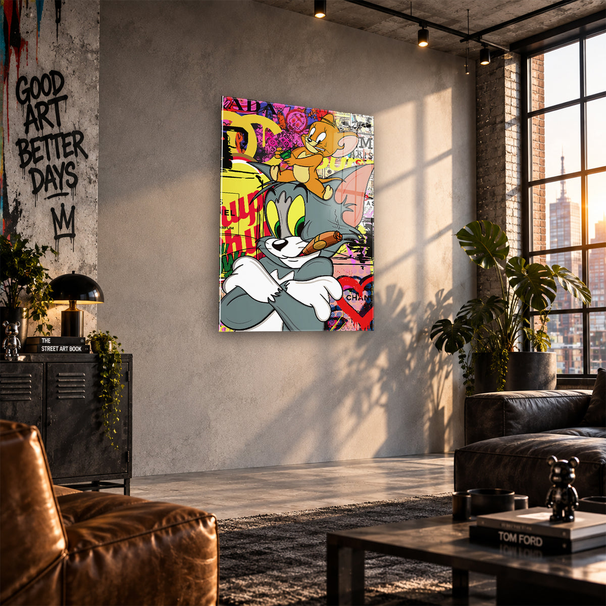 Acrylglas Wandbild -Best Friends