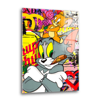 Acrylglas Wandbild -Best Friends