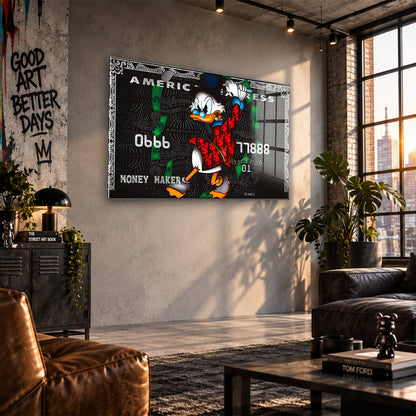 Acrylglas Wandbild -Credit Card